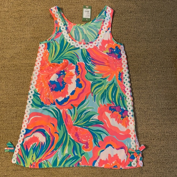 NWT Lilly Pulitzer Sz 2 Stella Shift Dress - Picture 9 of 16